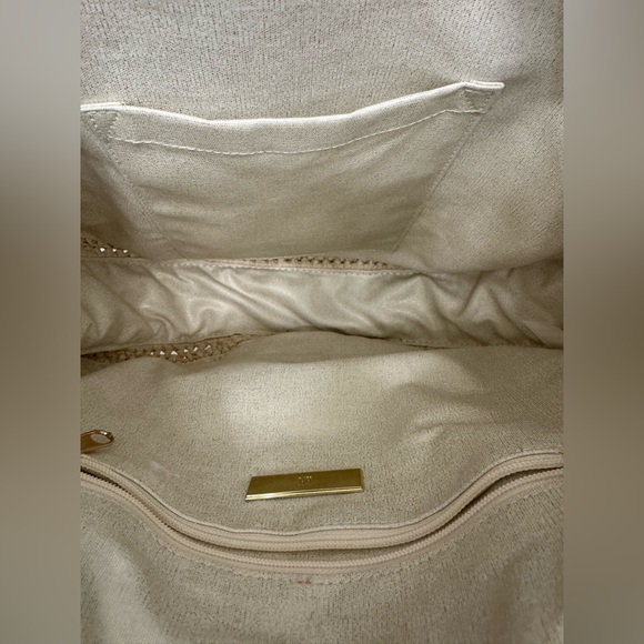 INC International Concepts Rilie Woven Circle Top-Handle Bag - Picture 9 of 13